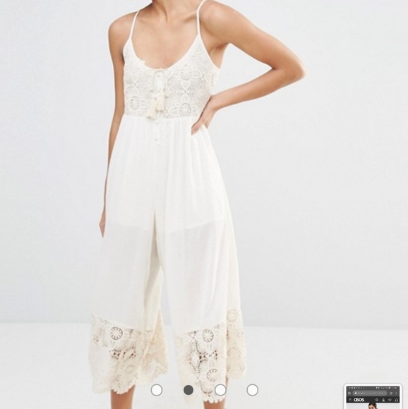 SOMEDAYS LOVIN Moon Sister Crochet Jumpsuit XS - Picture 3 of 7